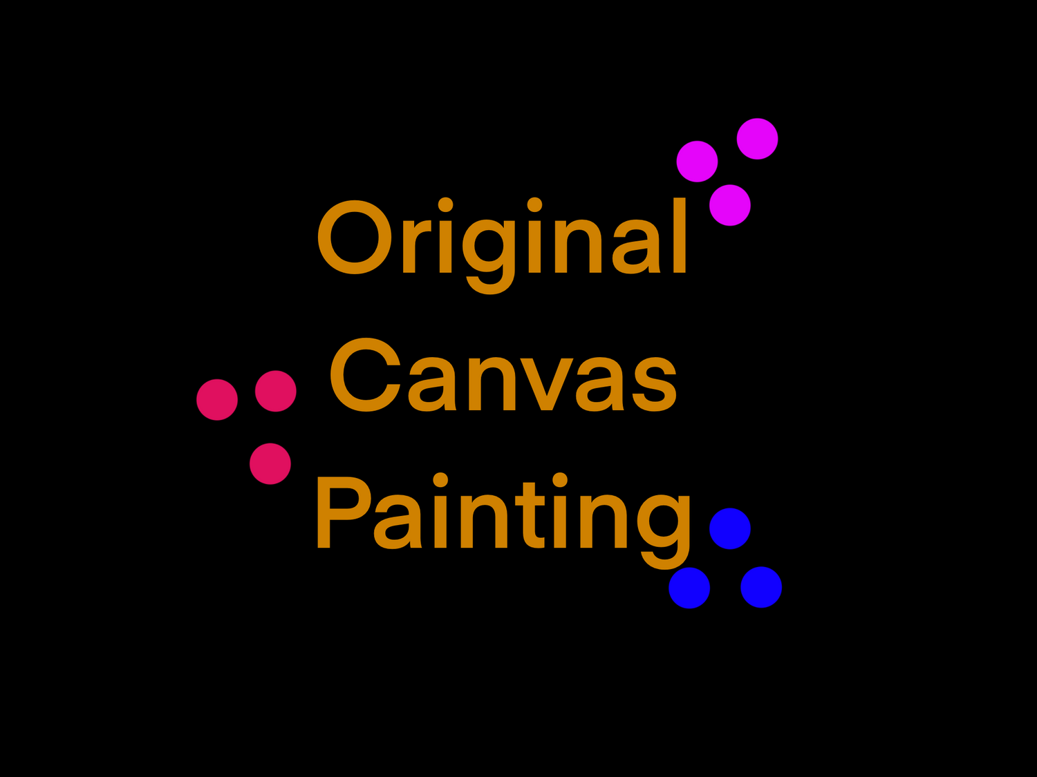 Original Canvas Paintings