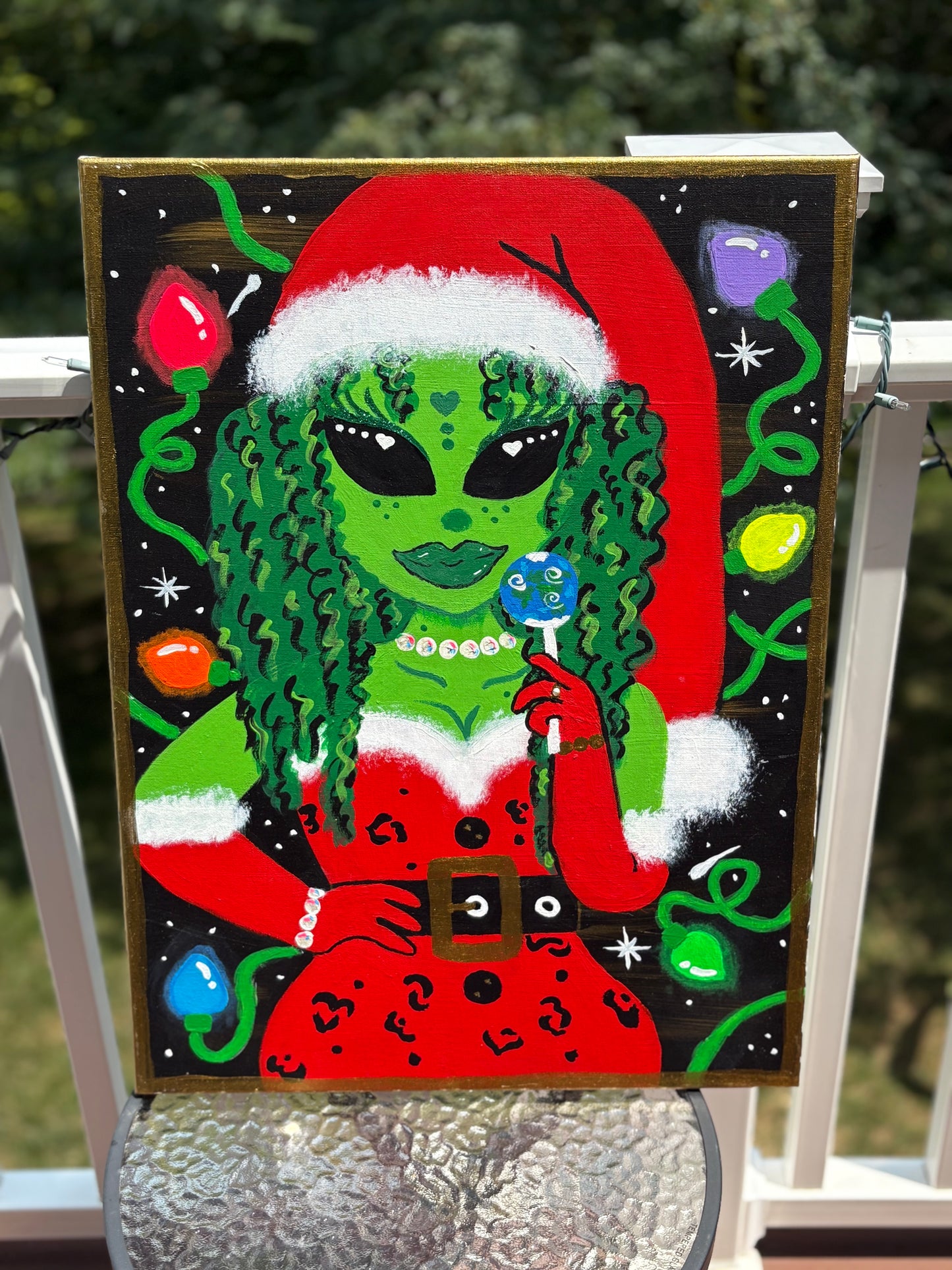 Alien SuperStar | Original Painting
