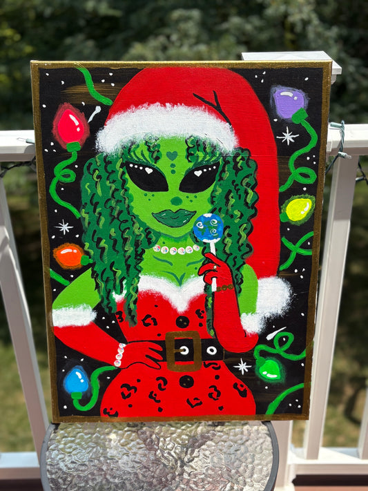 Alien SuperStar | Original Painting
