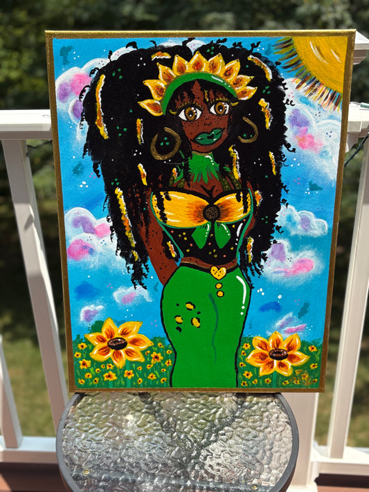 Sunflower Goddess