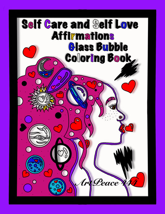 Self Love and Self Care Coloring Book | 35 Original Hand Drawn Images