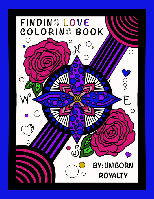 Finding Love Coloring Pages | 30 Hand Drawn Pages